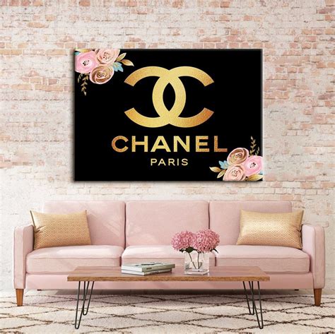 chanel drawing art|chanel wall art.